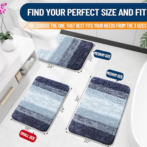 Bathroom Runner Rug 47x17
