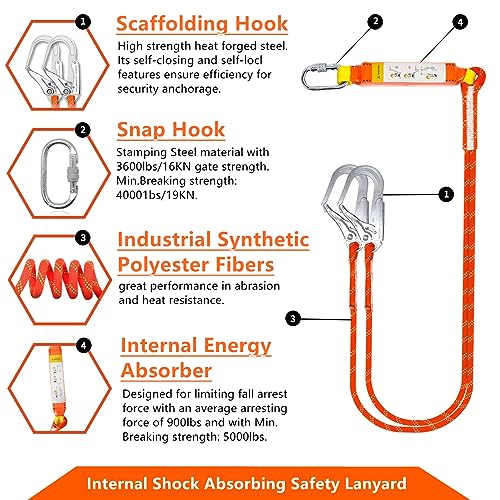 Full Body Safety Harness Tool Fall Protection