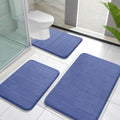 Memory Foam Bath Mat Set 3 Pieces