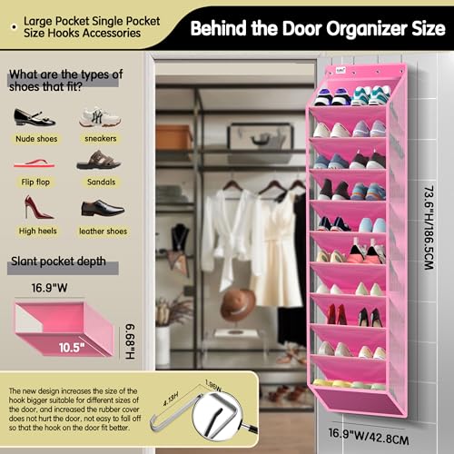 10 Tier Over The Door Organizer (10 Count) - Bel Marant
