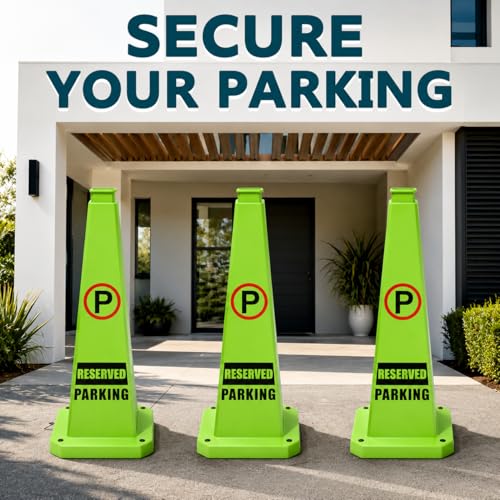 Reserved Parking Cones 6 Pack