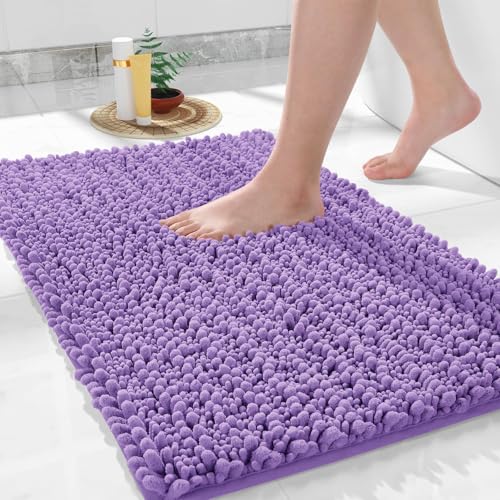 Large Bathroom Rugs Non Slip Washable 36x24 Inch