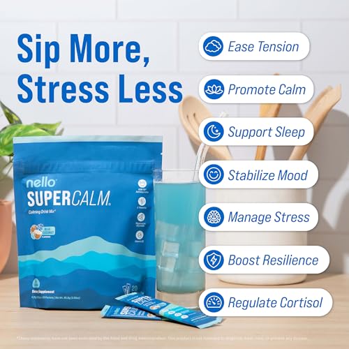 Supercalm Drink Mix with Magnesium Glycinate (3 Ounce)