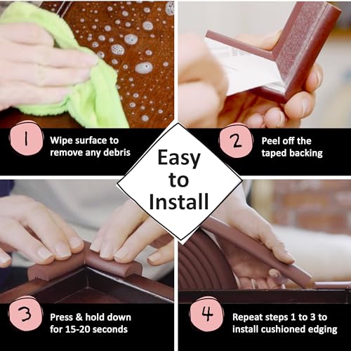 Baby Proofing Edge and Corner Guard Protector Set for Back to School