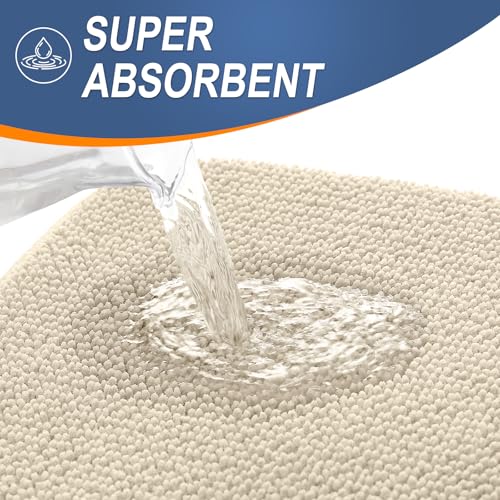 Memory Foam Bathroom Runner Rug 40x24 (9.6 Sq Ft)