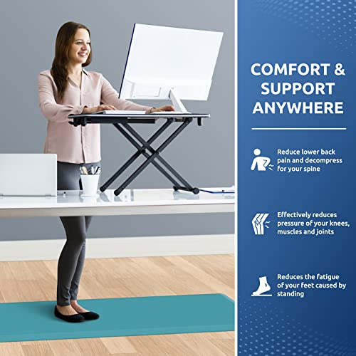 Kitchen Mat Cushioned Anti Fatigue Kitchen Rug 17.3"x60" Waterproof Non Slip Kitchen Rugs and Mats Standing Desk Mat Comfort Floor Mats for Kitchen House Sink Office
