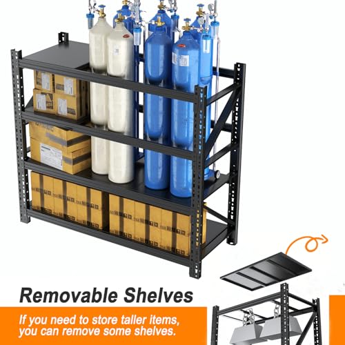 5 Sets Garage Shelves Heavy Duty 73" H*57" W*23.6" D