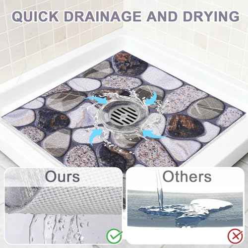 Square Shower Mat Non Slip
