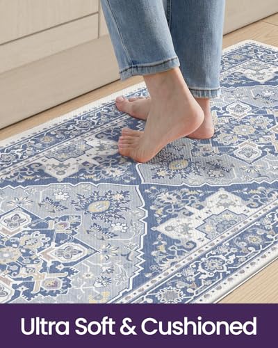 Kitchen Floor Mats Cushioned Anti Fatigue Runner Rug (23 Sq Ft)