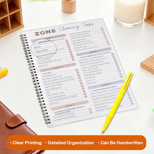 Adhd Cleaning Planner