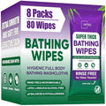 Super Thick Bath Shower Wipes (80 Count)