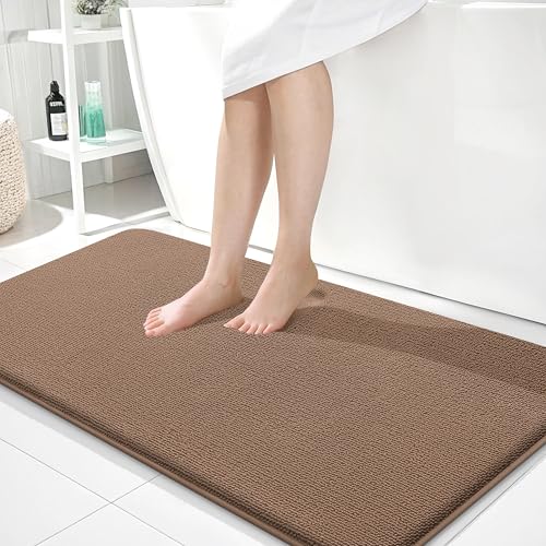 Memory Foam Bathroom Runner Rugs 40x24
