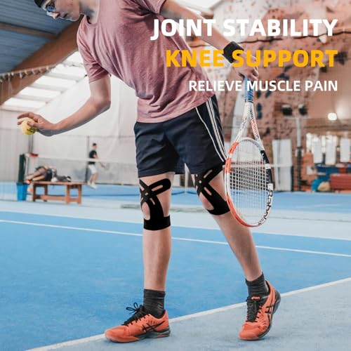 Precut Kinesiology Tape for Knees (10 Count)