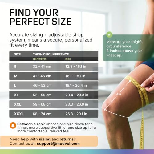 Compression Knee Brace for Women & Men (2 Count)