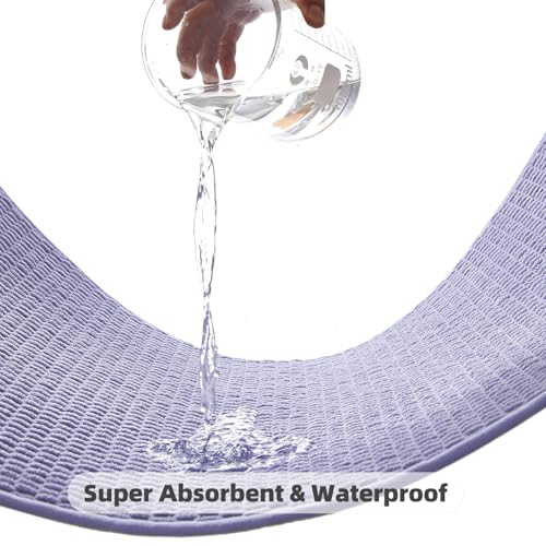 Bathroom Rugs Non Slip Washable (2.67 Sq Ft)