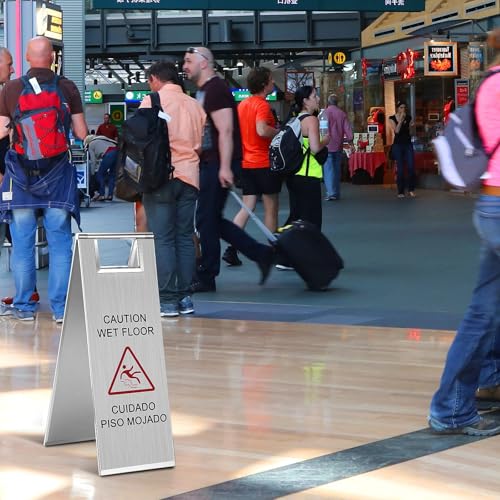 2 Pcs Wet Floor Sign (2 Count)