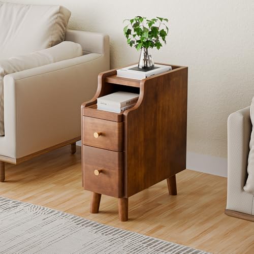 Nightstand with Drawers Set 2