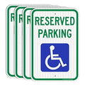 Reserved Parking Signs (4 Count)