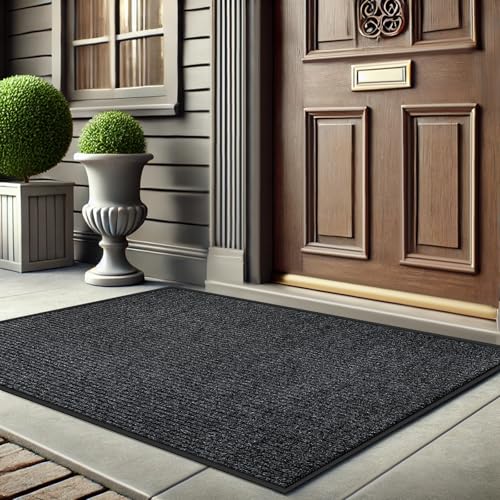 4'x6' Front Door Mat Heavy Duty Indoor Outdoor Door Mat Non