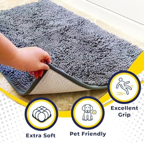 Super Water Absorbent Door Mat Indoor (6 Sq Ft)