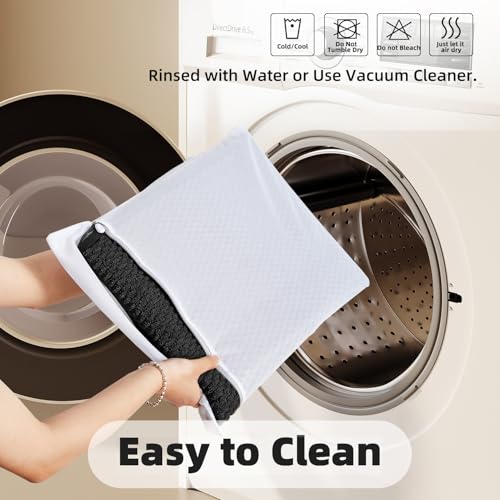 Black Toilet Rug (480 sq in)