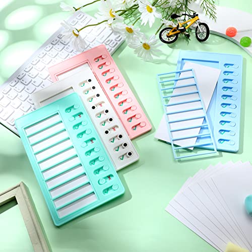 4 Pcs Blank Chore Chart Kids Chore Chart