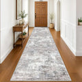 Modern Abstract 3x16 Runner Rug (48 Sq Ft)