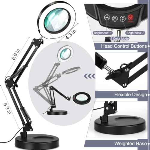 12X Magnifying Glass with Light