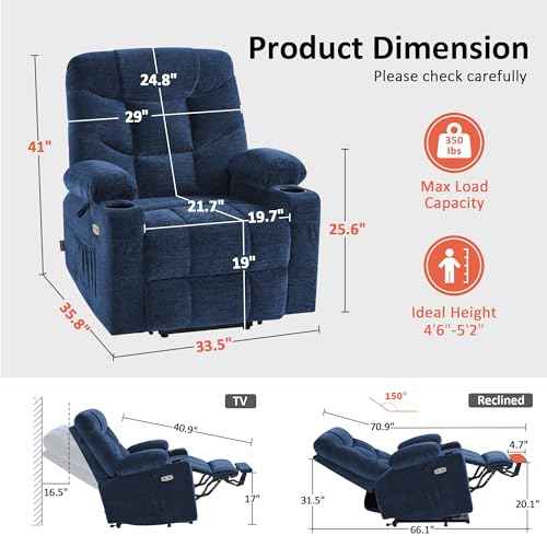 Power Lift Recliner Chair for Elderly
