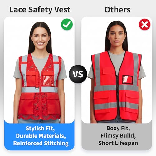 for Women with Velcro Pockets