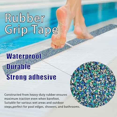 Rubber Anti Slip Tape 4" x 30" (5 Count)