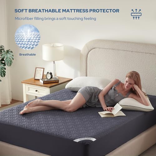 2 Pack Waterproof Mattress Protector California King Size (2 Count)
