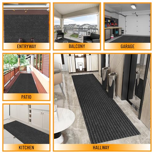 2'7" x 11' Hallway Runner with Scraper Pile