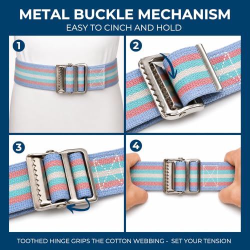 Metal Buckle Gait Belt