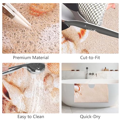 Square Shower Mat Non Slip
