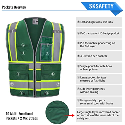 10 Pockets Safety Vest