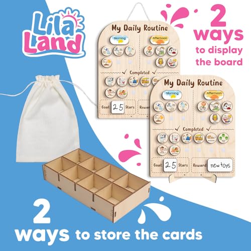 Wooden Daily Routine for Kids