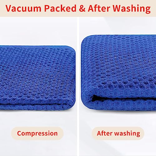 100% Cotton Waffle Weave Kitchen Dish Cloths 12 (12 Count)