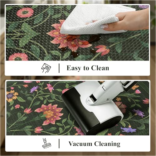 Green Anti Fatigue Kitchen Mats