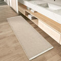 Upgraded Waffle Bath Mat Runner Absorbent Non Slip Bathroom Mat (12 Sq Ft)