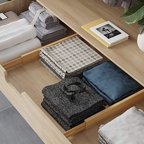 Bamboo Expandable Drawer Dividers (4 Count)