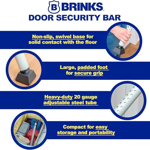 Door Security Bar (2 Count)