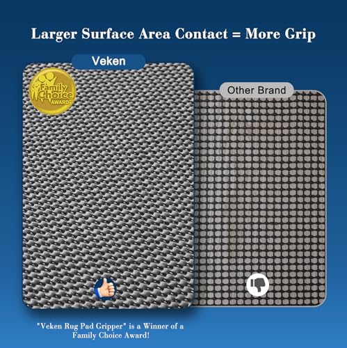 5x7 Ft Rug Pad Gripper for Hardwood Floors (35 Sq Ft)