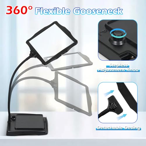 Magnifying Glass with Light and Stand 50 Ultra