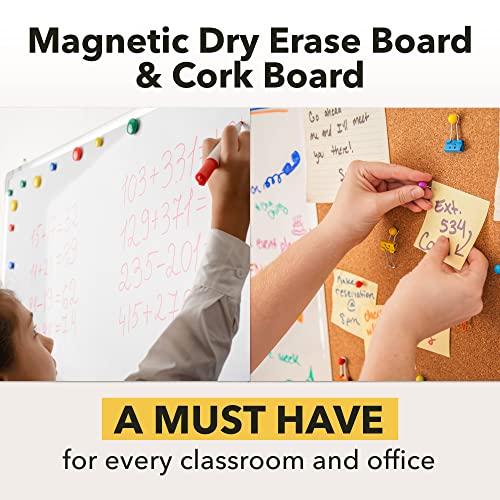 White Board and Cork Board Combo
