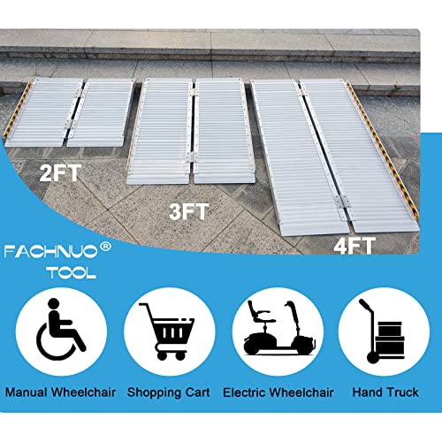 FACHNUO Portable Wheelchair Ramp 2FT (11 1)