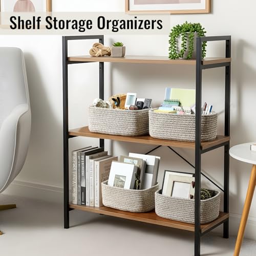 8 Pack Small Storage Baskets for Organizing (8 Count)