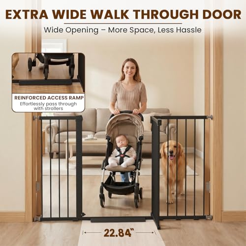 36" Extra Tall Baby Gate for Doorways