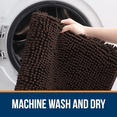 Chenille Bathroom Rugs Mats Sets 2 Piece (5 Count)