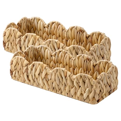 Small Scalloped Baskets for Decor